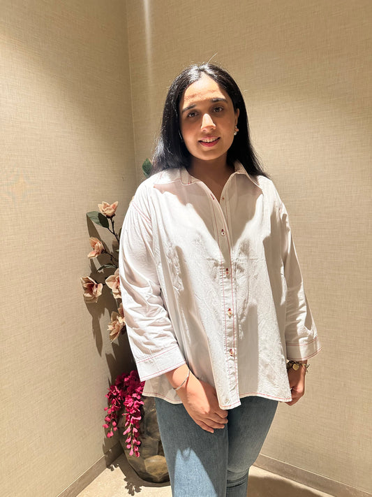 TASSLE STATEMENT SHIRT