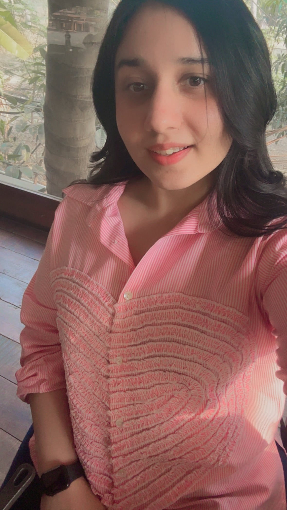 RUFFLED HEART SHIRT