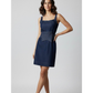 DENIM BELT DRESS