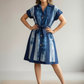 DENIM TIE DYE DRESS