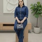DENIM SHACKET COORD SET