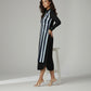 COTTON SHIRT DRESS WITH DENIM WEAVES