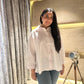 TASSLE STATEMENT SHIRT