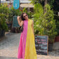 SUNSET BLOCK DRESS
