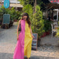 SUNSET BLOCK DRESS