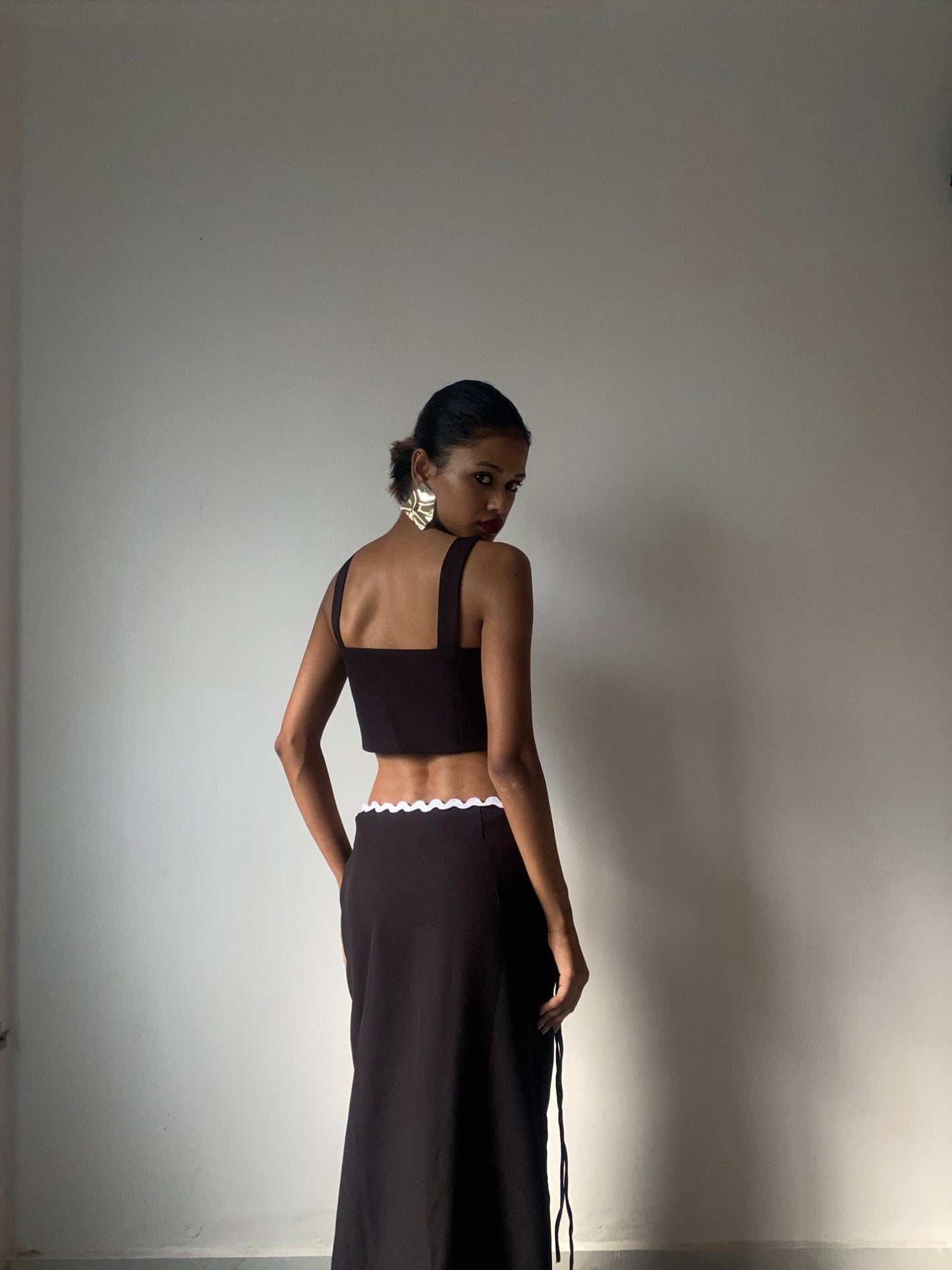 WRAP SKIRT AND TOP