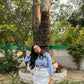 RUFFLED HEART SHIRT WITH WAVY SKIRT