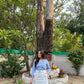 RUFFLED HEART SHIRT WITH WAVY SKIRT
