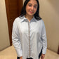 CELESTE CRYSTAL TRIM SHIRT