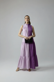 BLOCK DRESS - LILAC/PURPLE