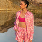 ABSTRACT SHORTS COORD - PINK