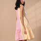 STRIPED BLOCK DRESS MINI