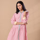 MULTI STRIPE SHIRT DRESS