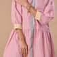 MULTI STRIPE SHIRT DRESS