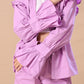 RUFFLE SHORTS CO-OORD - LILAC