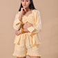 SHIRT/BRALTTE DUO - YELLOW STRIPE