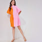 Sunset Frill Dress