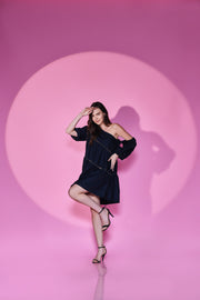 Ladder Dress - Black
