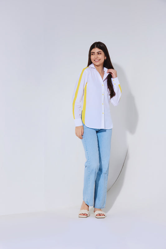 Yellow Stripe Shirt