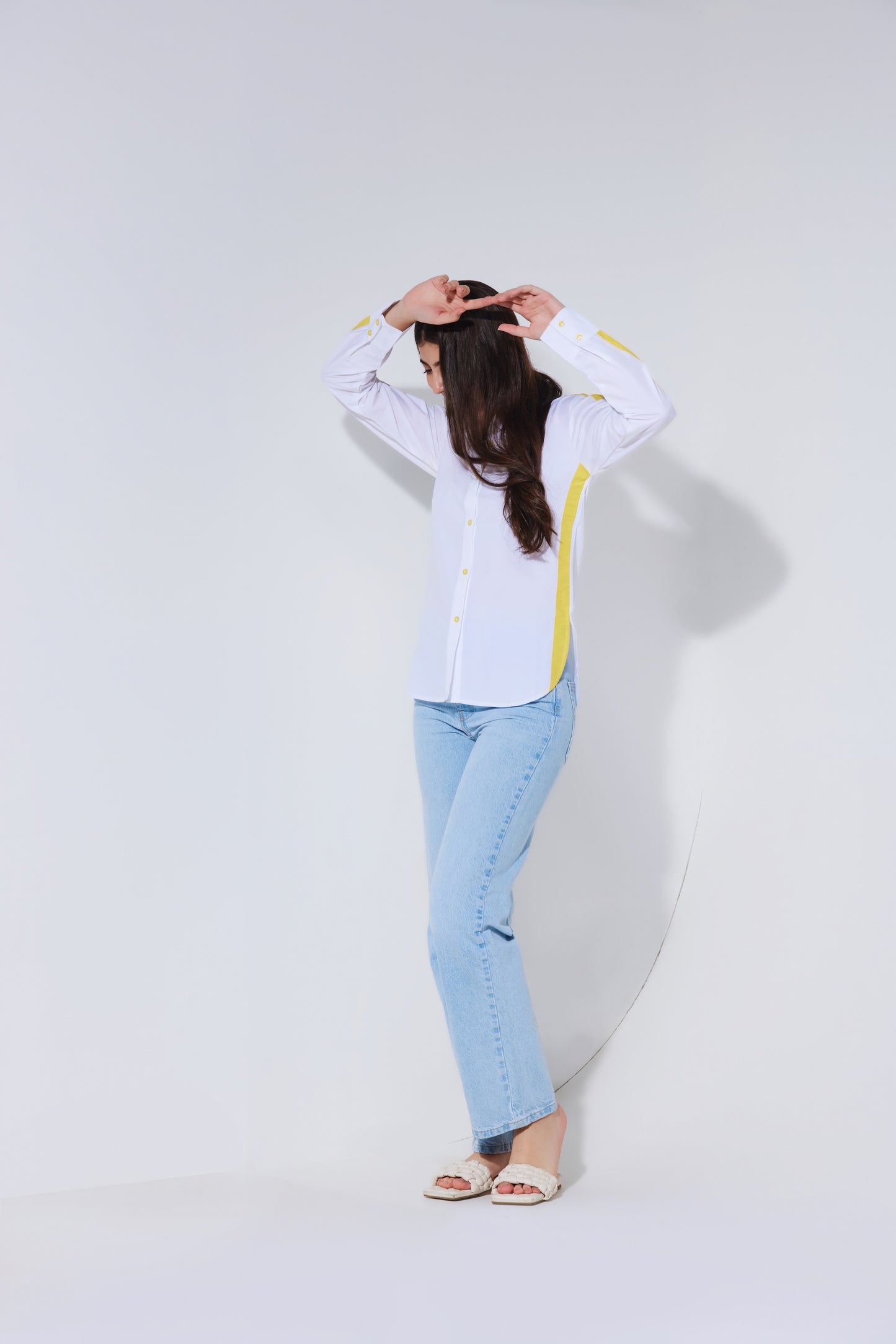 Yellow Stripe Shirt