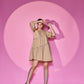 Ladder Dress - Beige