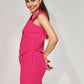 Pink Waistcoat Set