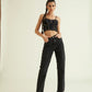Embrace Your Curves- Black Bustier Corset