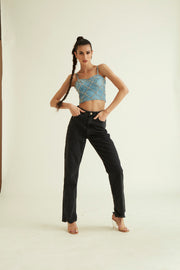Blue Ice Bustier Corset