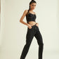 Embrace Your Curves- Black Bustier Corset