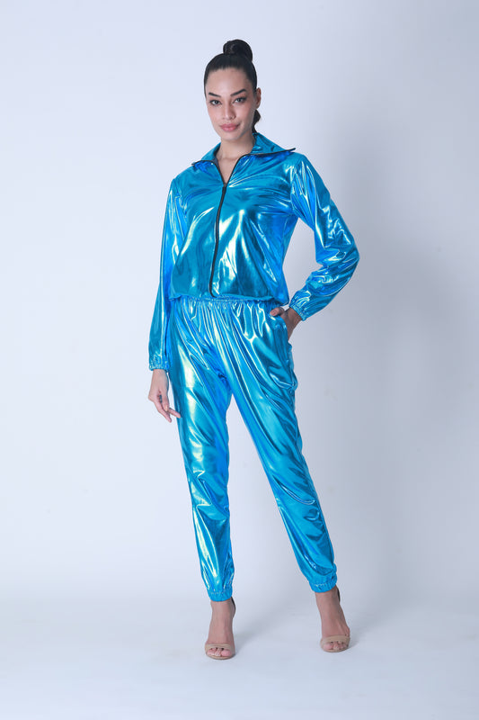 Disco Bomber Set Electric Blue