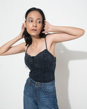 Denim Bodysuit