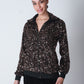 Sequin Bomber Jacket - Bronze