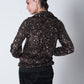 Sequin Bomber Jacket - Bronze