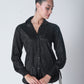 Cotton Shimmer Shirt -Black