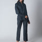 Summer Lovin' Poplin Pant Co-ord- Denim Wash