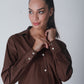 Summer Lovin' Poplin Pant Co-ord- Coffee