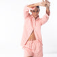 "Summer Lovin' Poplin Short Co-ord, Shades of Pink Edition - Peach "