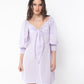 Shades of Pink - Lilac Gingham Bow Dress