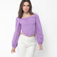 Shades of Pink - Lilac Corset Top