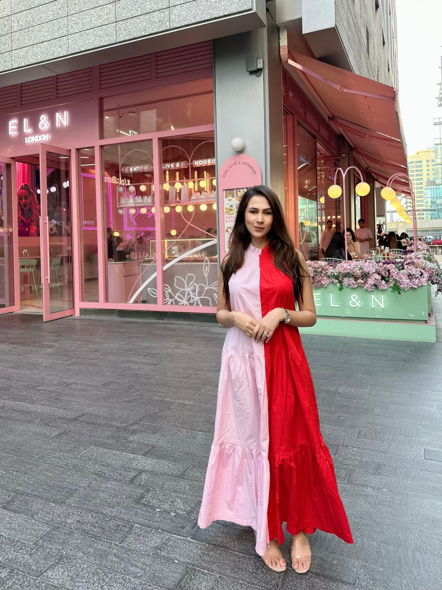 Red Block Dress Red Block Dress
