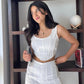 Embrace Your Curves- Denim corset Co-ord