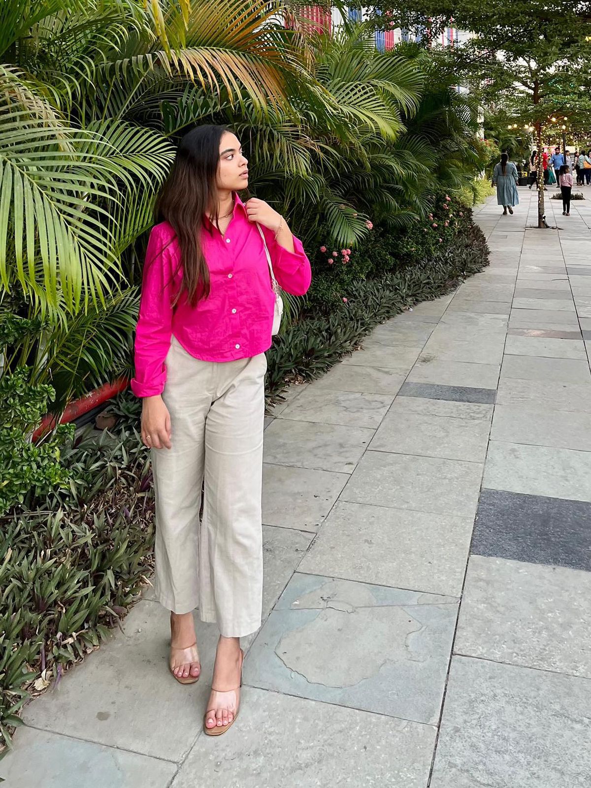 Shades of Pink - Pink Crop Shirt