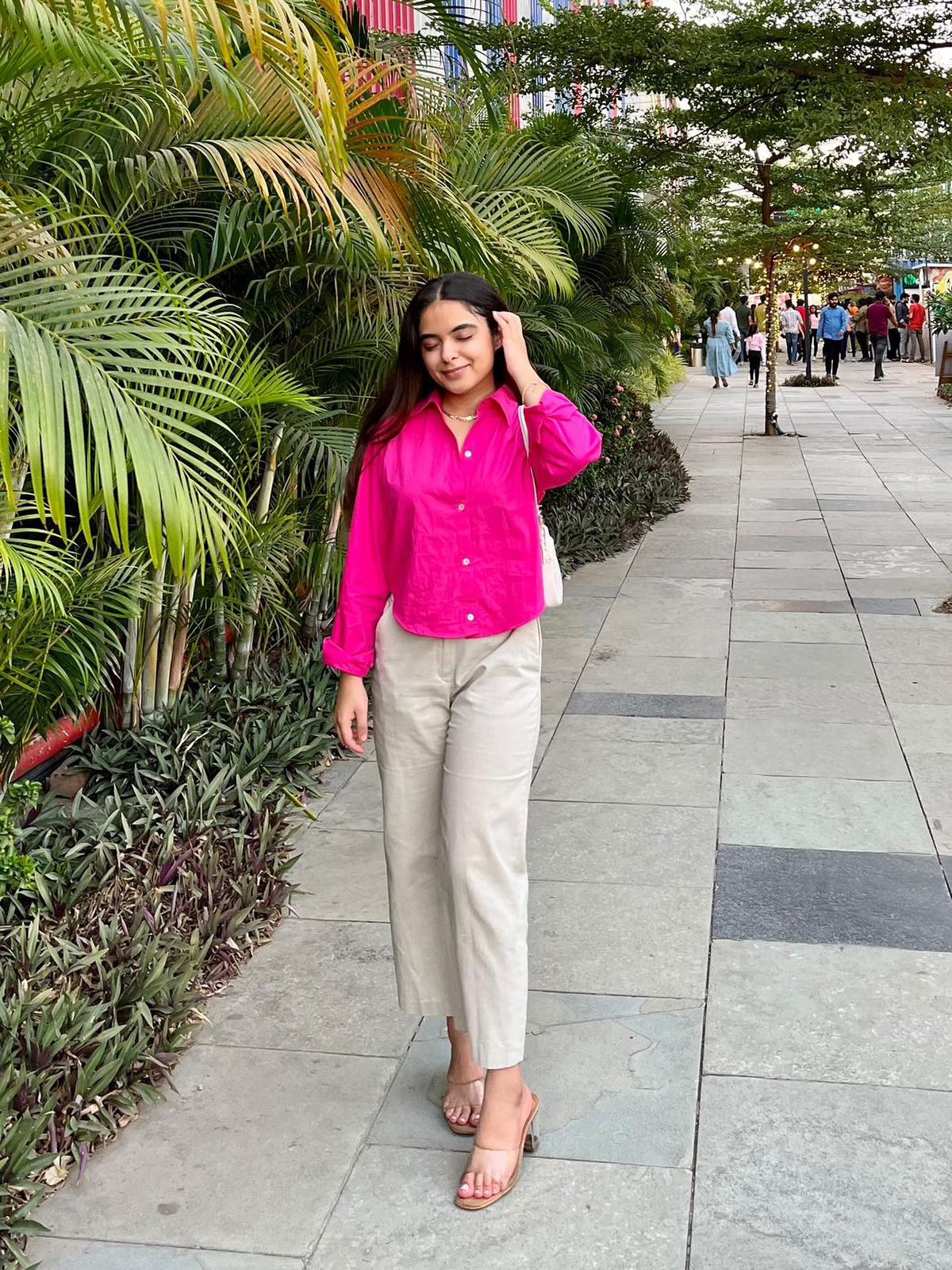 Shades of Pink - Pink Crop Shirt