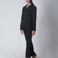 Summer Lovin' Poplin Pant Co-ord- Black